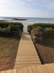 Terrasse en bois à Concarneau