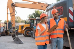 travaux de terrassement pour un parking de maison  